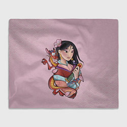 Плед Красивая Мулан и Мушу - big pictures