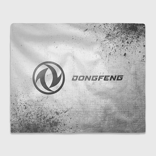 Плед Dongfeng - white gradient по-горизонтали / 3D-Велсофт – фото 1