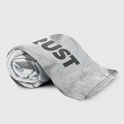 Плед флисовый Rust - white gradient по-горизонтали, цвет: 3D-велсофт — фото 2