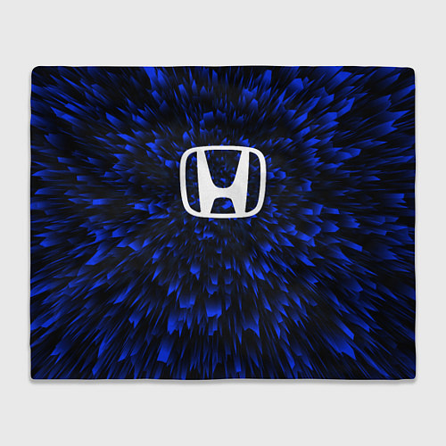 Плед Honda blue energy / 3D-Велсофт – фото 1