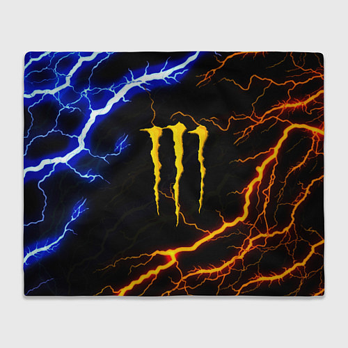Плед Monster energy storm / 3D-Велсофт – фото 1