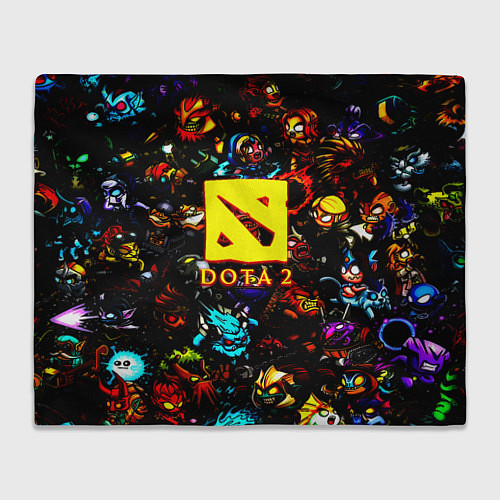 Плед Dota2 персонажи / 3D-Велсофт – фото 1