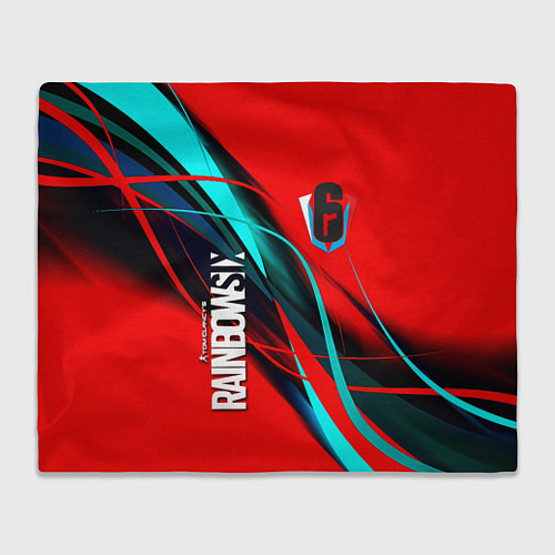 Плед Rainbow six геометрия полосы / 3D-Велсофт – фото 1