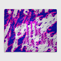 Плед Monster energy краски гранж