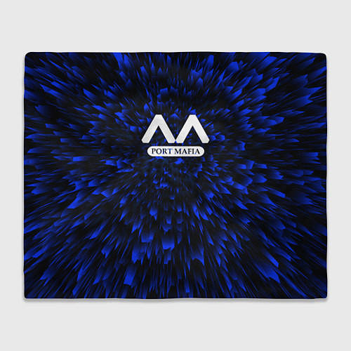 Плед Bungo Stray Dogs blue energy / 3D-Велсофт – фото 1