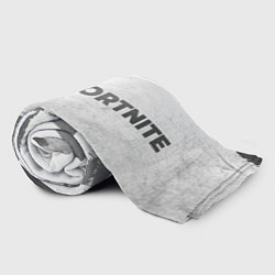 Плед флисовый Fortnite - white gradient по-горизонтали, цвет: 3D-велсофт — фото 2