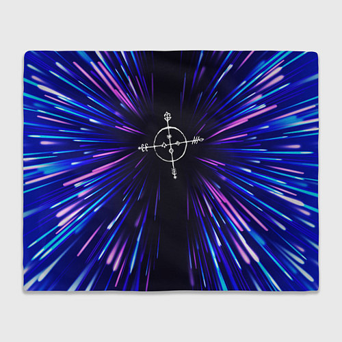 Плед Megadeth neon energy / 3D-Велсофт – фото 1