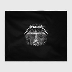 Плед Metallica - lightnings in metropolis