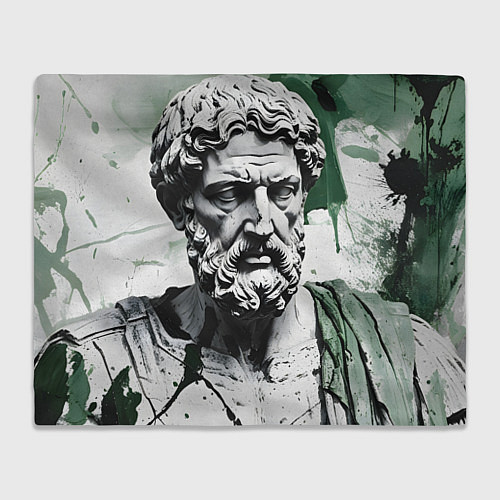 Плед Зарисовка античной статуи / 3D-Велсофт – фото 1