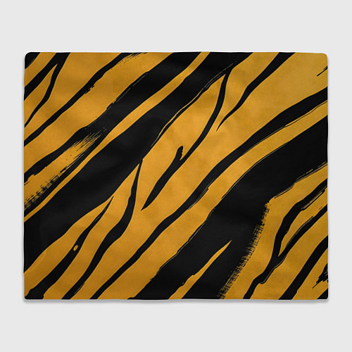 Плед Тигровый раскрас / 3D-Велсофт – фото 1