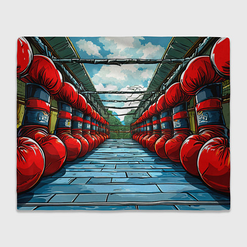 Плед Зал Муай Тай / 3D-Велсофт – фото 1