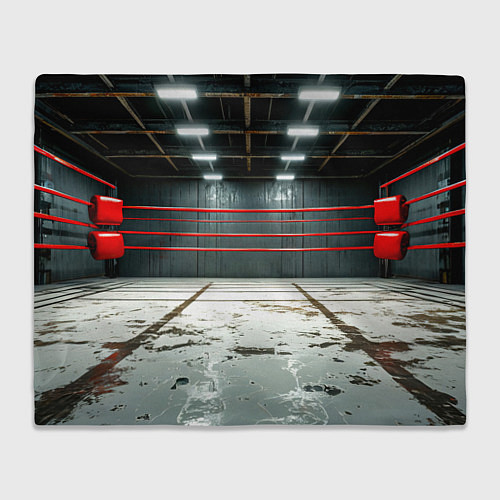 Плед Красный ринг / 3D-Велсофт – фото 1