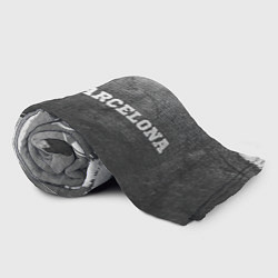 Плед флисовый Barcelona - grey gradient по-горизонтали, цвет: 3D-велсофт — фото 2