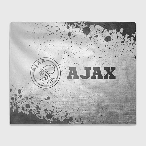 Плед Ajax - white gradient по-горизонтали / 3D-Велсофт – фото 1
