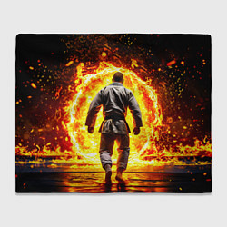 Плед Джиу-джитсу в огне