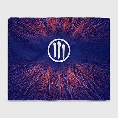 Плед Three Days Grace red energy / 3D-Велсофт – фото 1