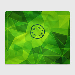 Плед Nirvana green poly