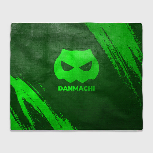 Плед DanMachi - green gradient / 3D-Велсофт – фото 1