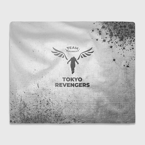 Плед Tokyo Revengers - white gradient / 3D-Велсофт – фото 1