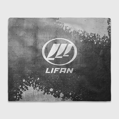 Плед Lifan - grey gradient / 3D-Велсофт – фото 1