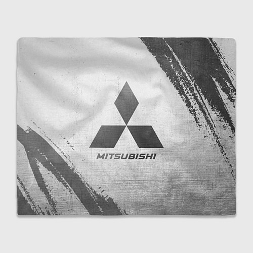 Плед Mitsubishi - white gradient / 3D-Велсофт – фото 1