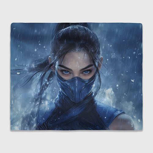 Плед Боец Китана Мортал комбат / 3D-Велсофт – фото 1