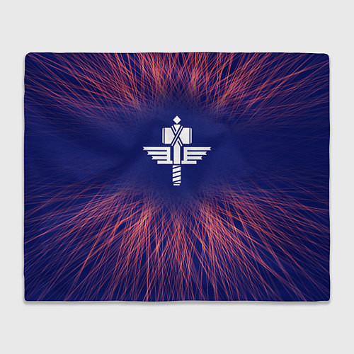 Плед Manowar red energy / 3D-Велсофт – фото 1