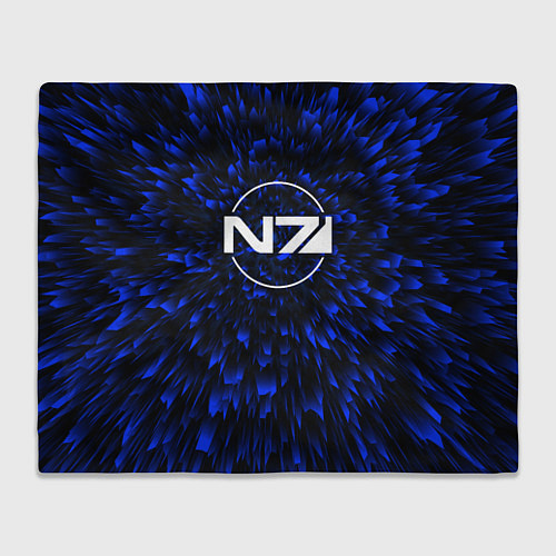 Плед Mass Effect blue energy / 3D-Велсофт – фото 1