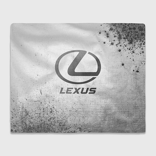 Плед Lexus - white gradient / 3D-Велсофт – фото 1
