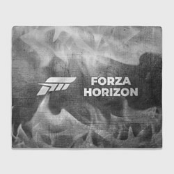 Плед флисовый Forza Horizon - grey gradient по-горизонтали, цвет: 3D-велсофт