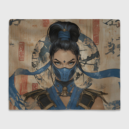 Плед Mortal Kombat - Kitana / 3D-Велсофт – фото 1