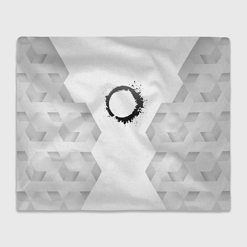 Плед The Callisto Protocol white poly / 3D-Велсофт – фото 1