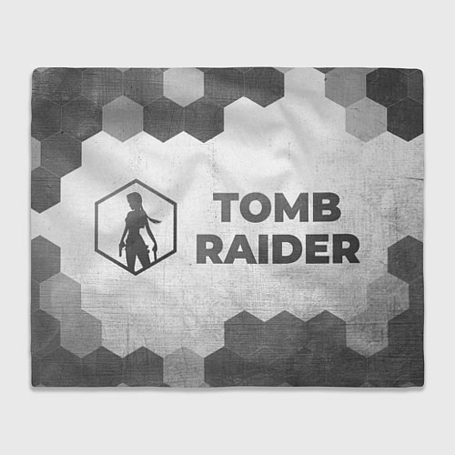 Плед Tomb Raider - white gradient по-горизонтали / 3D-Велсофт – фото 1