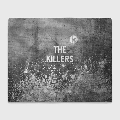 Плед The Killers - grey gradient посередине / 3D-Велсофт – фото 1