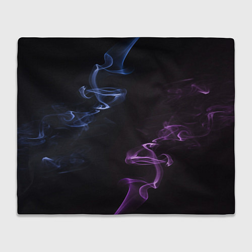 Плед Color black blue pink / 3D-Велсофт – фото 1