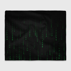 Плед Color black green