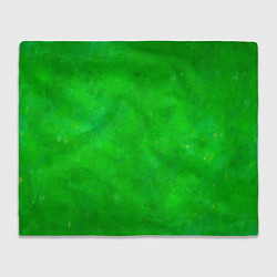 Плед флисовый Свет зелёного фонаря, цвет: 3D-велсофт