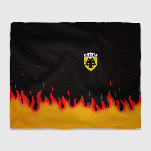 Плед AEK fire hexagon / 3D-Велсофт – фото 1