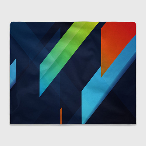 Плед Multicolored / 3D-Велсофт – фото 1