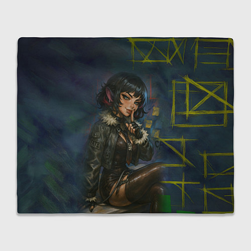 Плед Джейн Доу из ззз / 3D-Велсофт – фото 1