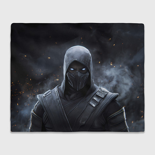 Плед Нуб Сайбот синие глаза / 3D-Велсофт – фото 1