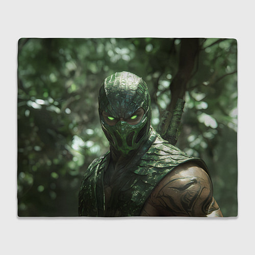 Плед Рептилия в джунглях / 3D-Велсофт – фото 1