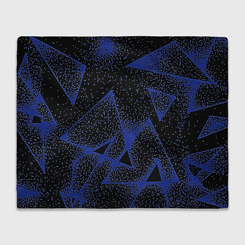 Плед Triangles with dots / 3D-Велсофт – фото 1
