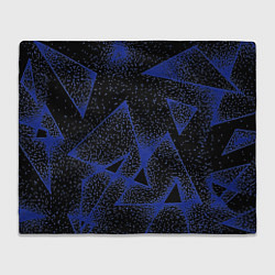 Плед Triangles with dots