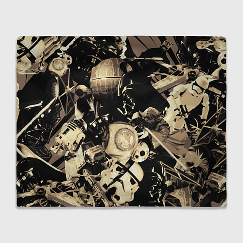 Плед Дарт Вейдер Йода Чубакка и другие из Star Wars / 3D-Велсофт – фото 1