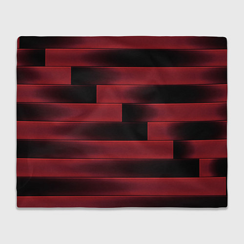 Плед Color red square / 3D-Велсофт – фото 1