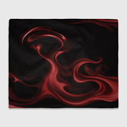 Плед флисовый Color red, цвет: 3D-велсофт