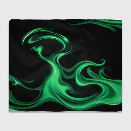 Плед Color green smoke / 3D-Велсофт – фото 1