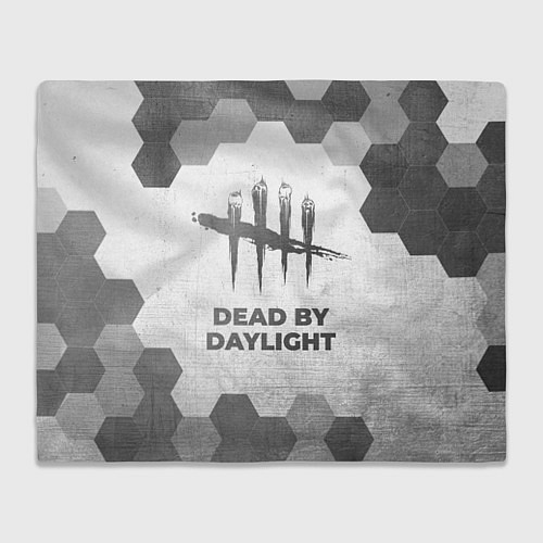 Плед Dead by Daylight - white gradient / 3D-Велсофт – фото 1