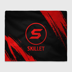 Плед Skillet - red gradient